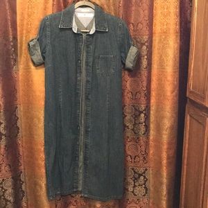 Timmy Hilfiger button-down denim dress